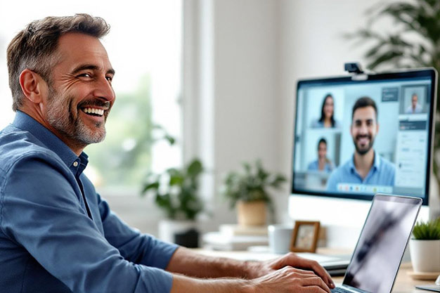 Reading client testimonials and online reviews for validation